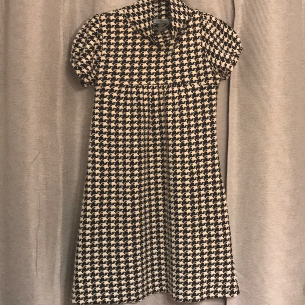 Karlie mock turtleneck dress with short sleeves